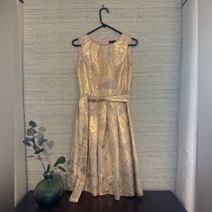 Tommy Hilfiger party dress cocktail dress, metallic, gold